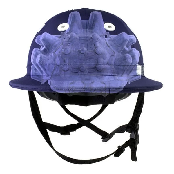 Charles Owens Polo Sovereign Helmet NOCSAE POLO Safety In Navy - Image 2