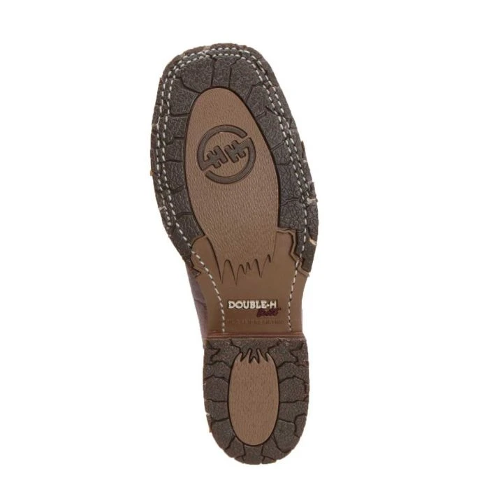 DOUBLE-H MEN'S 12 INCH DOMESTIC STOCKMEN WESTERN BOOT - DH4644 - Image 4