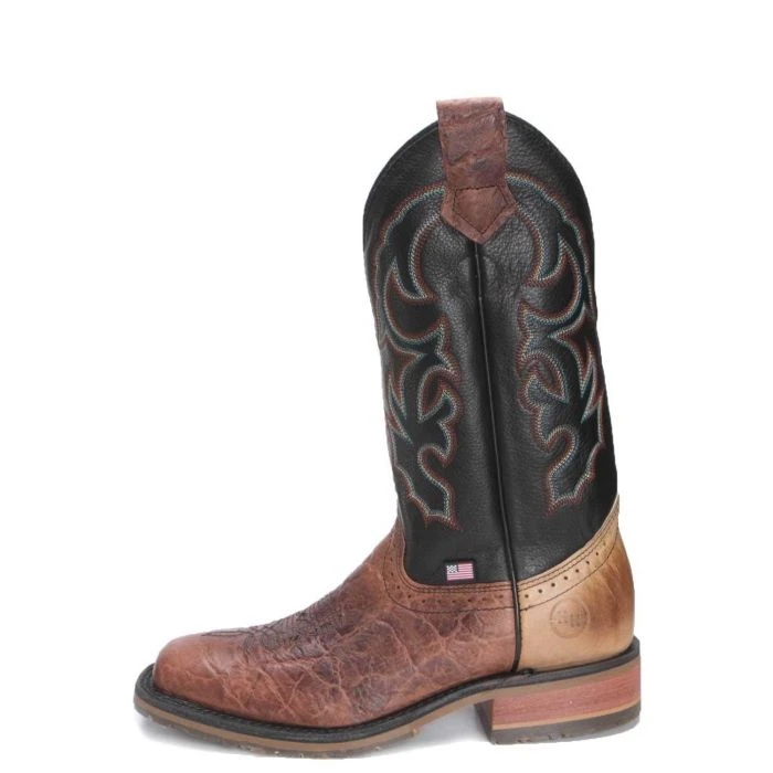 DOUBLE-H MEN'S 12 INCH DOMESTIC STOCKMEN WESTERN BOOT - DH4644 - Image 2