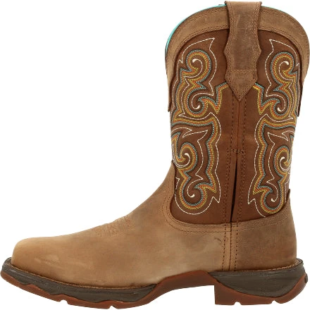 DURANGO WOMEN'S REBEL COMPOSITE TOE WESTERN WORK BOOT - DRD0410 - Image 2