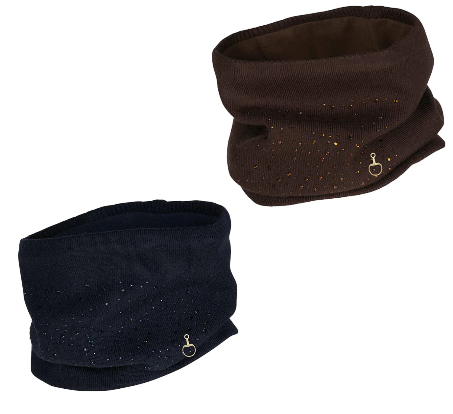 Horze Leona Womens Knitted Infinity Scarf With Crystals 30872