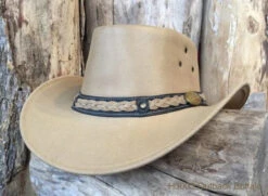 Outback Survival Gear -Buffalo Hat In Sand H3003 SS23