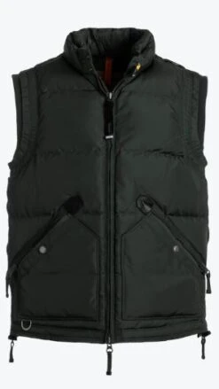 Parajumpers Kobuk Men's Winter Vest In Black PM JCK MA05 SS22